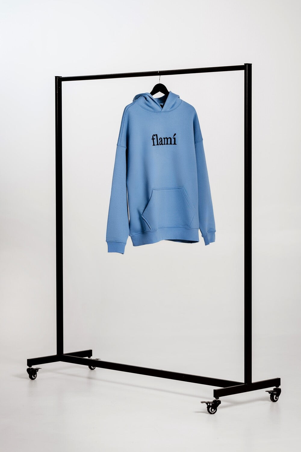 Oversized Hoodie - Blue Black