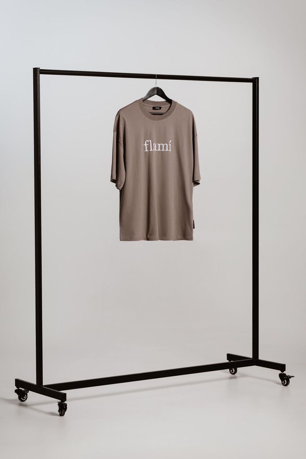Oversized Shirt - Grey White